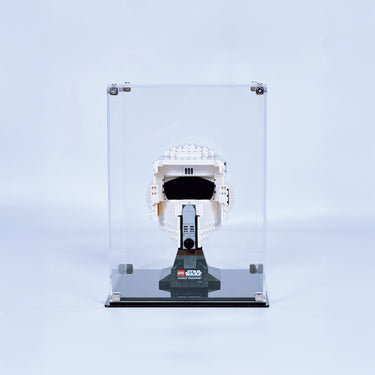 Premium Display Case for Single Helmet